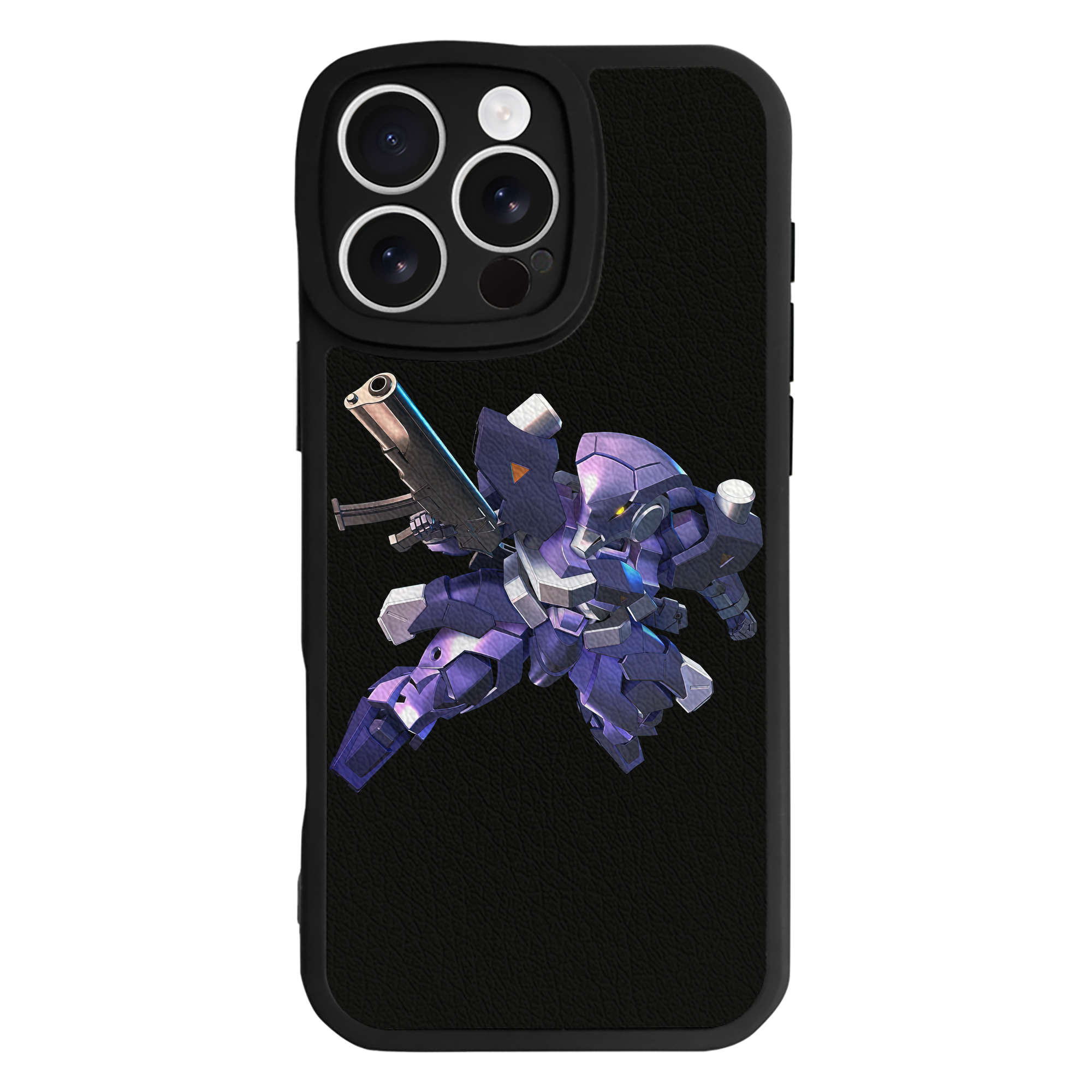 （画像用） 機動戦士ガンダム Mobile Suit Gundam 【iPhone 16シリーズ対応】シリコンスマホケース（レザー調） 材質：シリコン